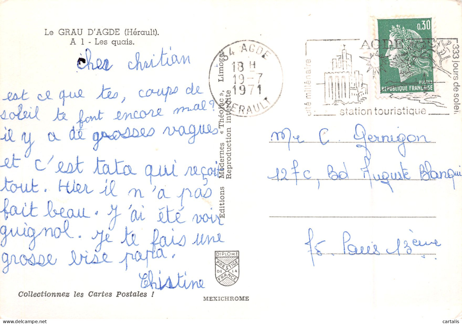 34-LE GRAU D AGDE-N°3822-B/0363 - Other & Unclassified