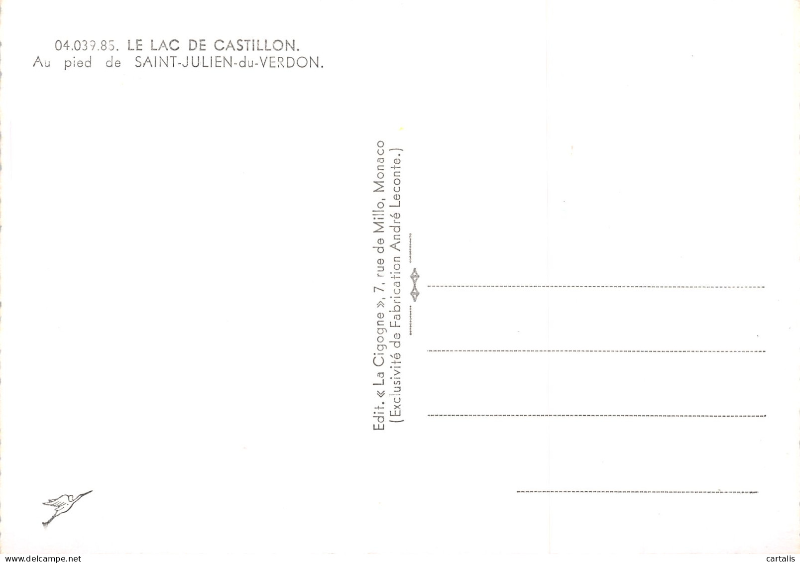 04-CASTILLON-N°3822-B/0307 - Other & Unclassified