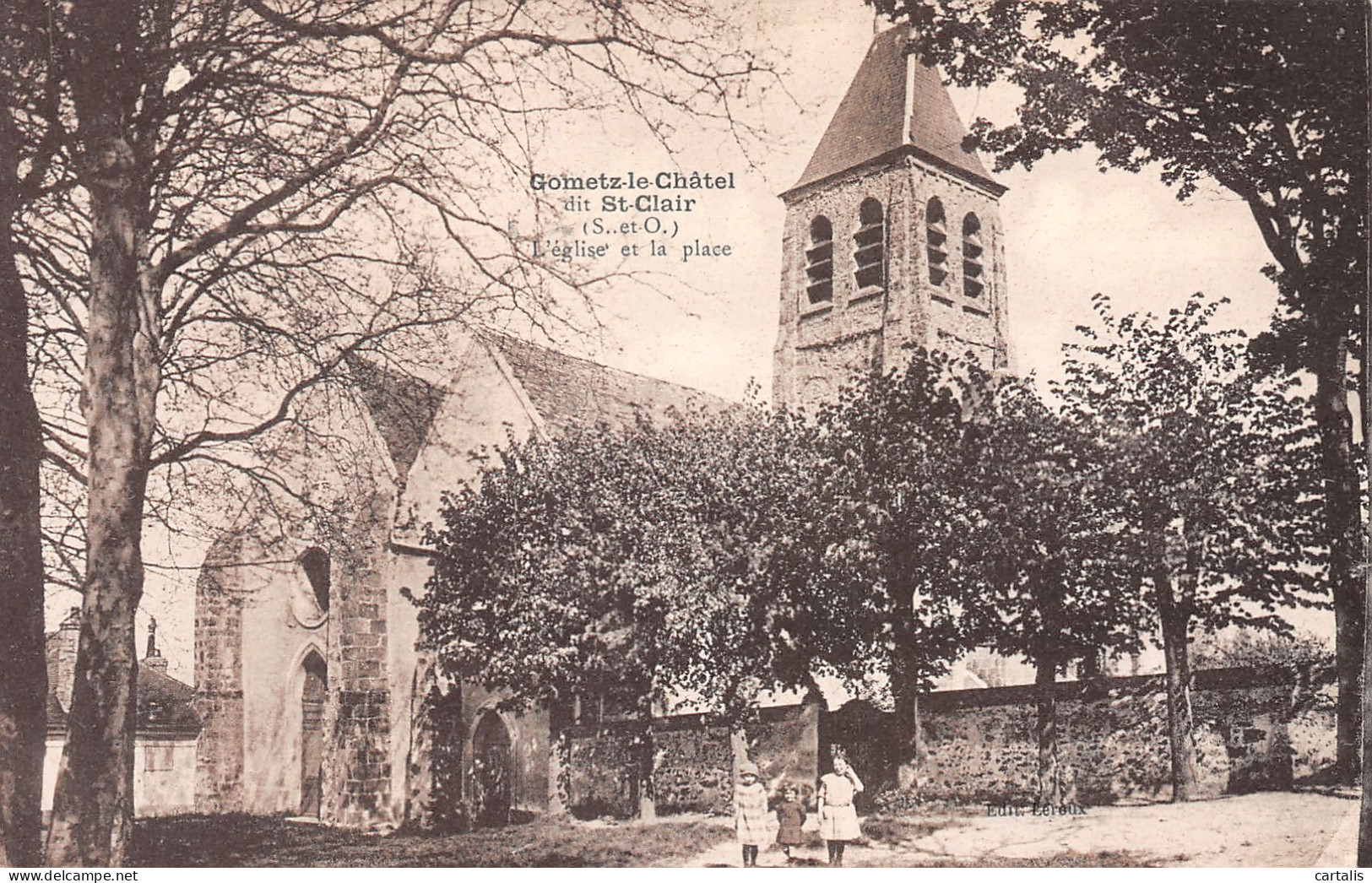 91-GOMETZ SAINT CLAIR-N°3822-E/0349 - Sonstige & Ohne Zuordnung