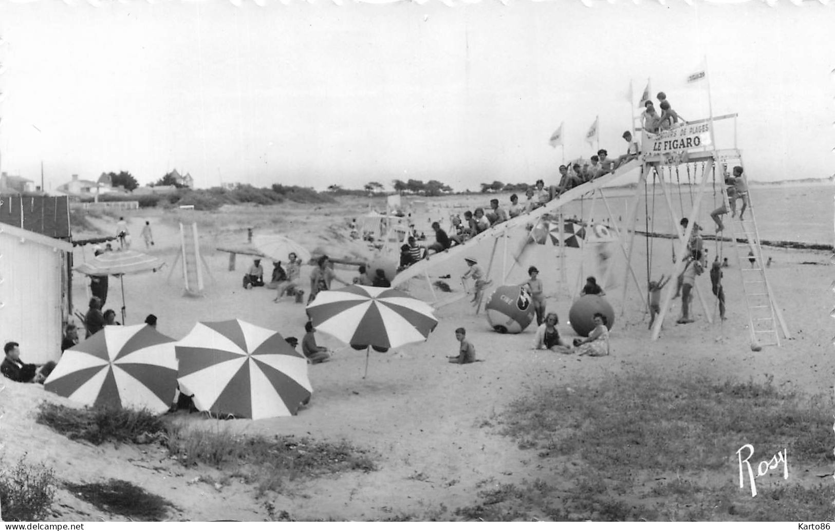 La Guérinière , Ile De Noirmoutier * Toboggan Jeux D'enfants - Noirmoutier