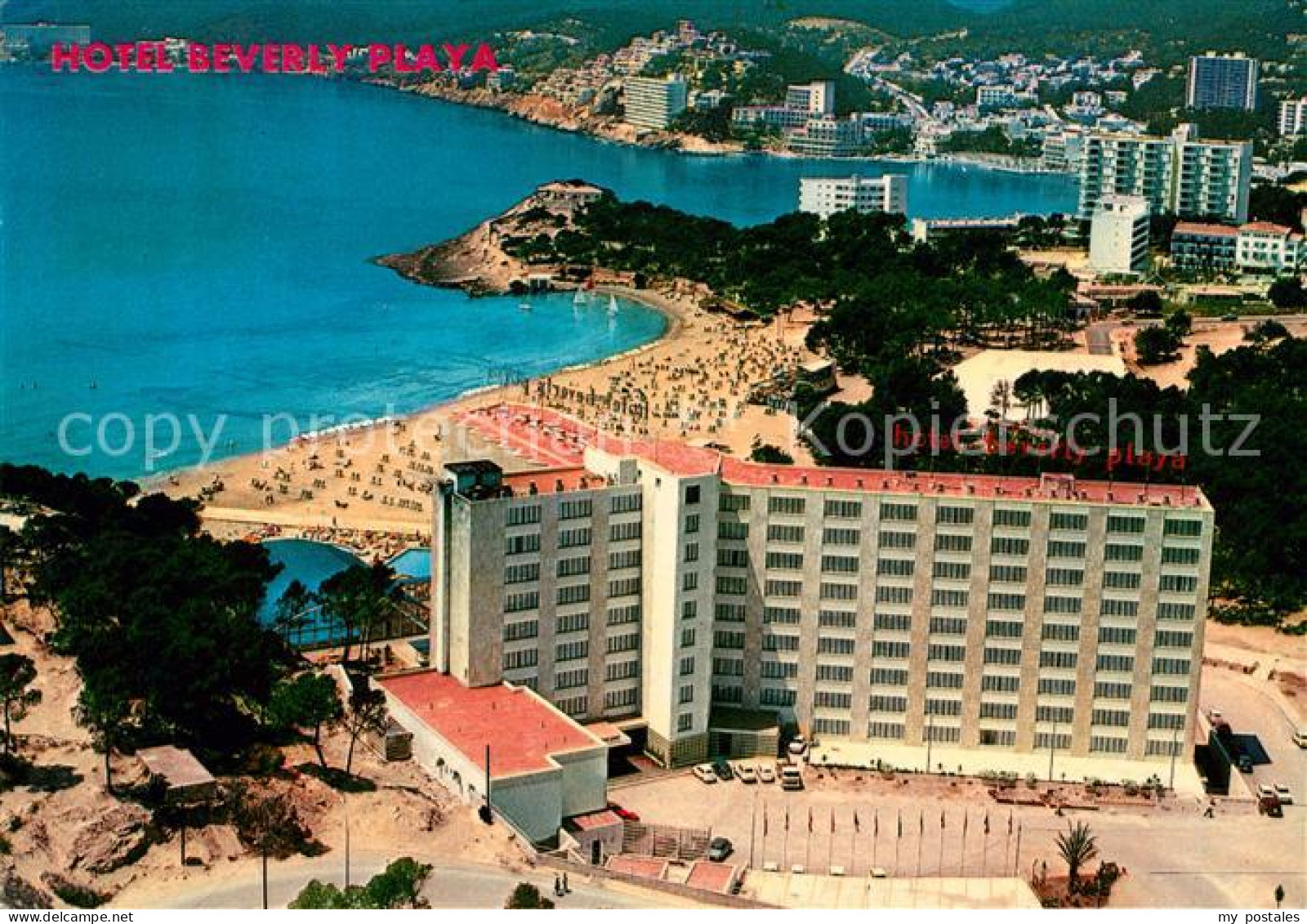 73025670 Mallorca Fliegeraufnahme Hotel Beverly Playa Mallorca - Sonstige & Ohne Zuordnung