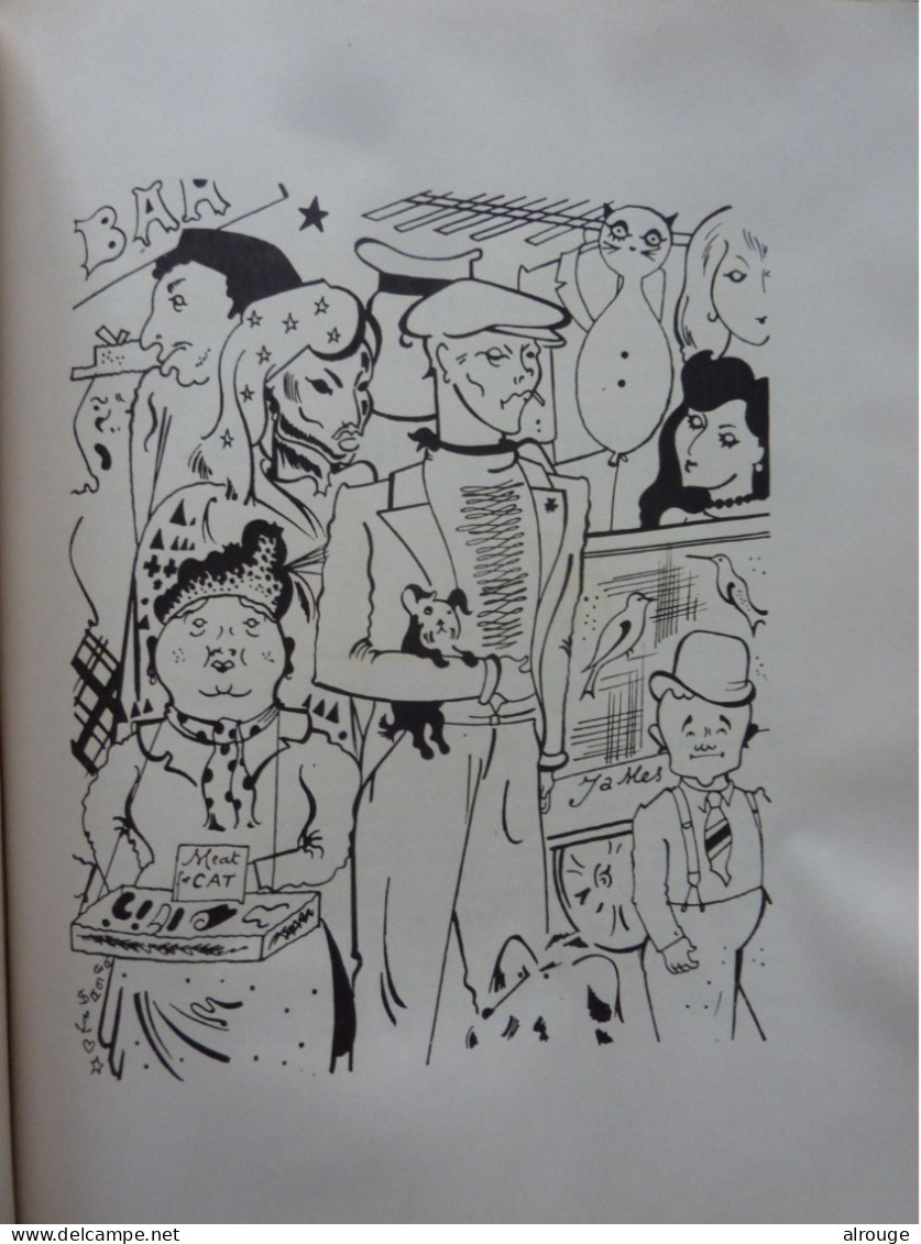 Londres Secret Et Ses Fantômes Par Serge, EO Numéroté De 1946, Illustré De 95 Dessins De L'auteur - 1901-1940