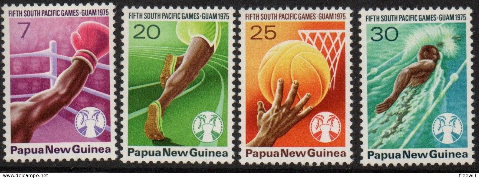 Timbres Divers - Various Stamps -Verschillende Postzegels XXX - Papua-Neuguinea