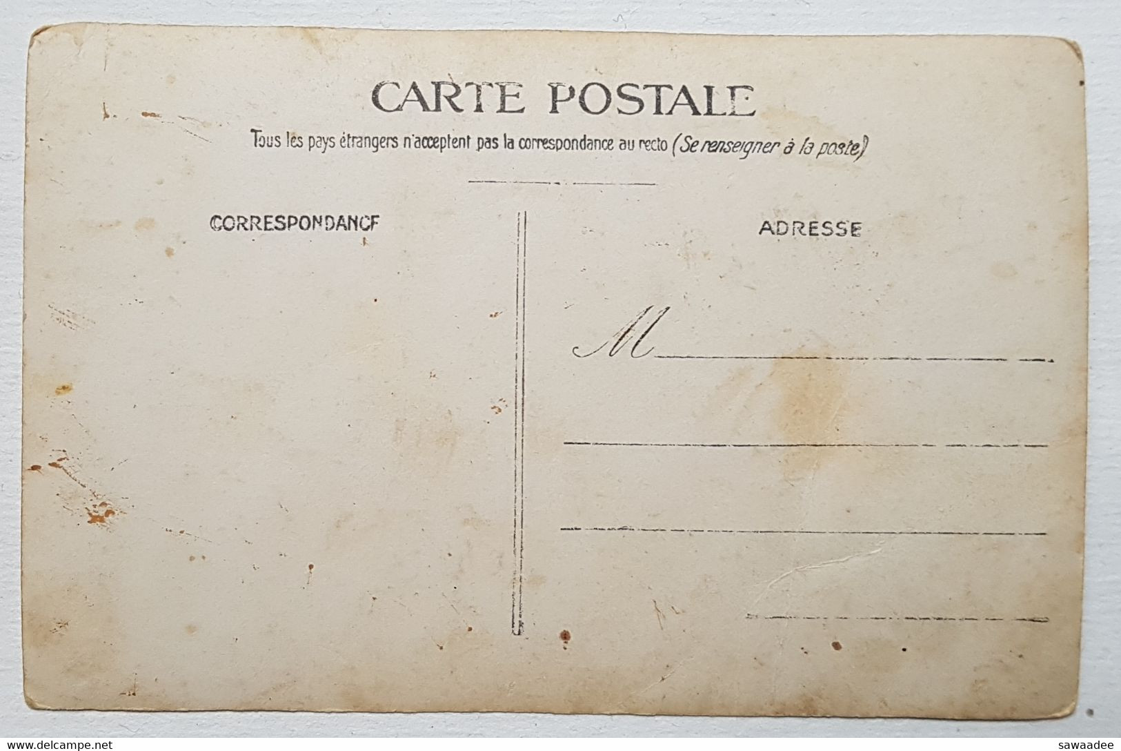 CARTE POSTALE - PHOTOGRAPHIE - FRANCE - FAMILLE - GRANDS PARENTS ET ENFANTS - TENUE DE MARIN - EXTERIEUR - Photographs