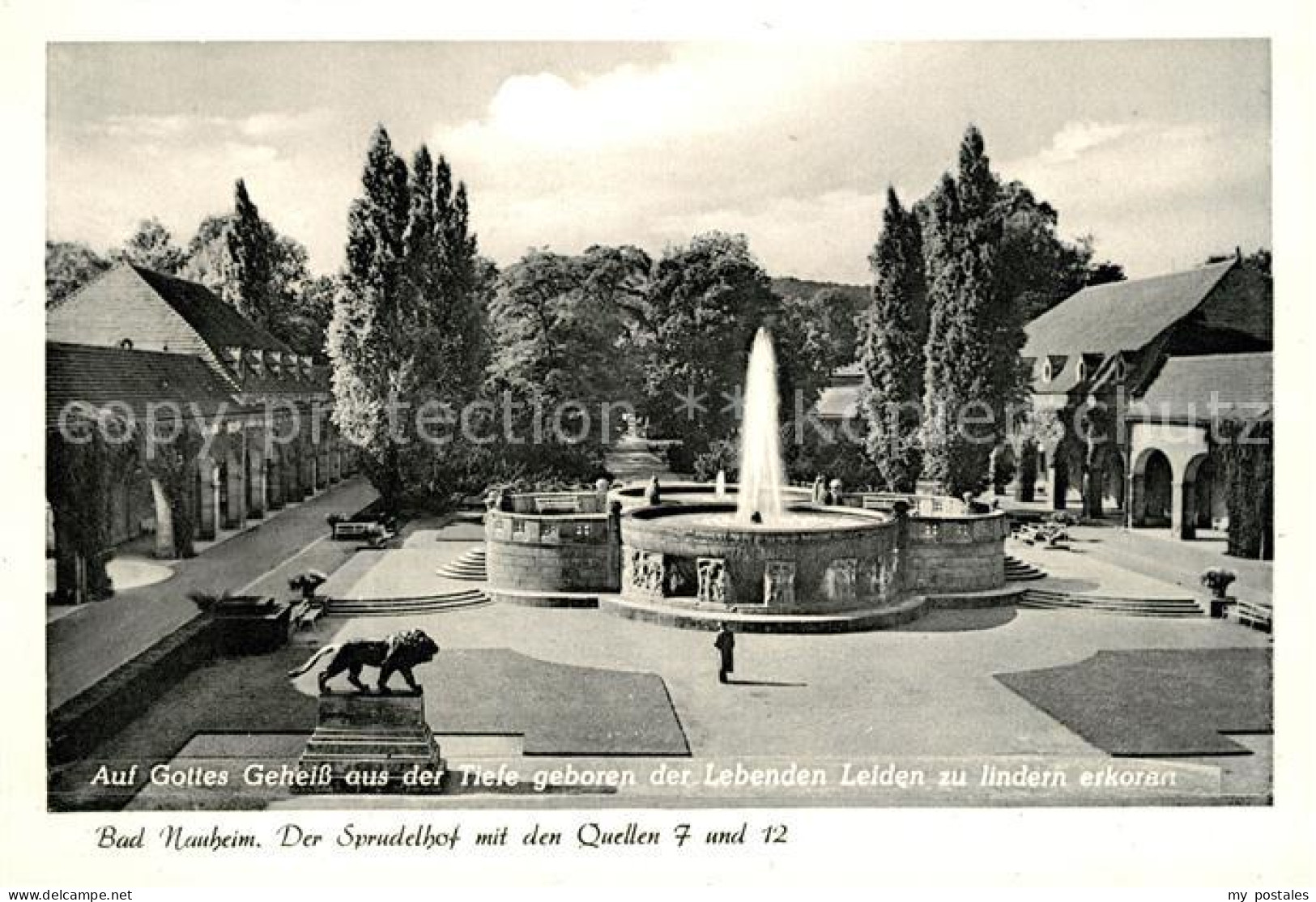 73024501 Bad Nauheim Sprudelhof Mit Quellen 7 Und 12 Bad Nauheim - Bad Nauheim