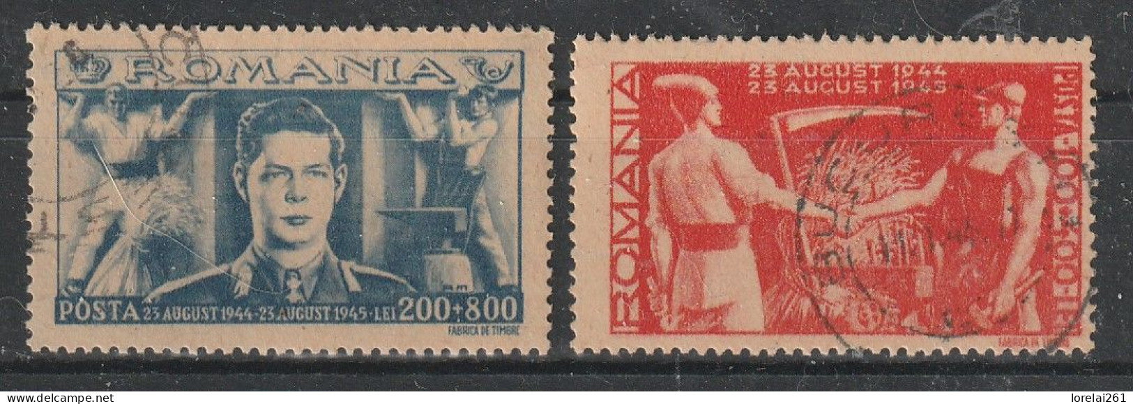 1945 -  Le Devant Des Laboureurs Mi No 898/899 - Used Stamps