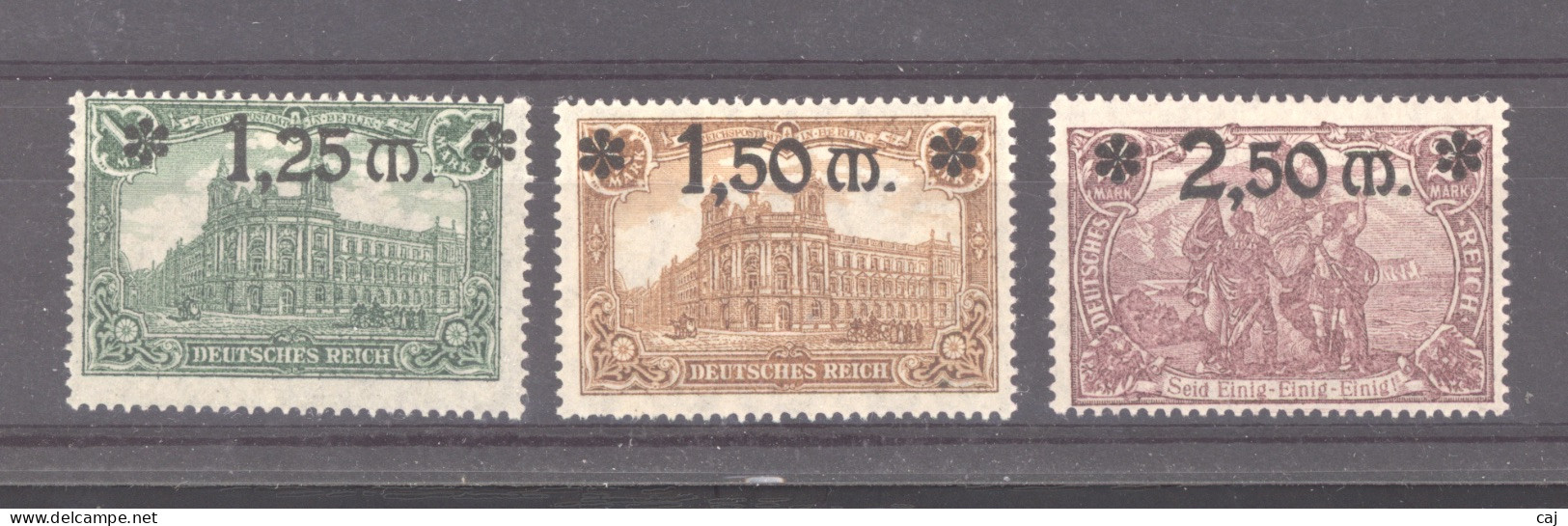 Allemagne  -  Reich  :  Mi  116-18  * - Unused Stamps