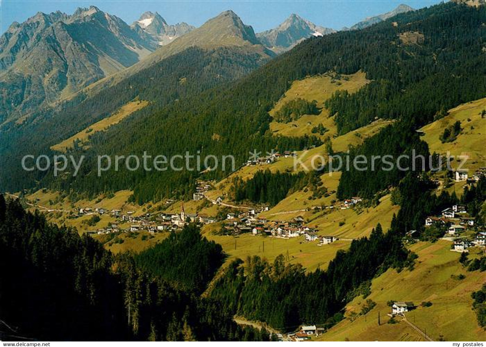 73022680 Kappl Tirol Im Paznauntal Panorama  - Andere & Zonder Classificatie