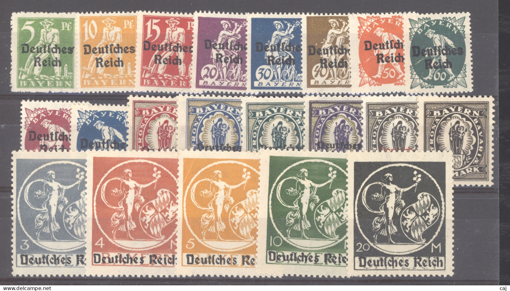 Allemagne  -  Reich  :  Mi  119-38  ** - Nuovi