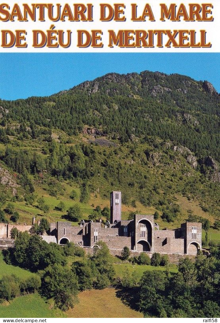 1 AK Andorra * Santuari Nou De Meritxell Mit D. Schutzpatronin Von Andorra (Heiligtum Unserer Lieben Frau Von Meritxell) - Andorre