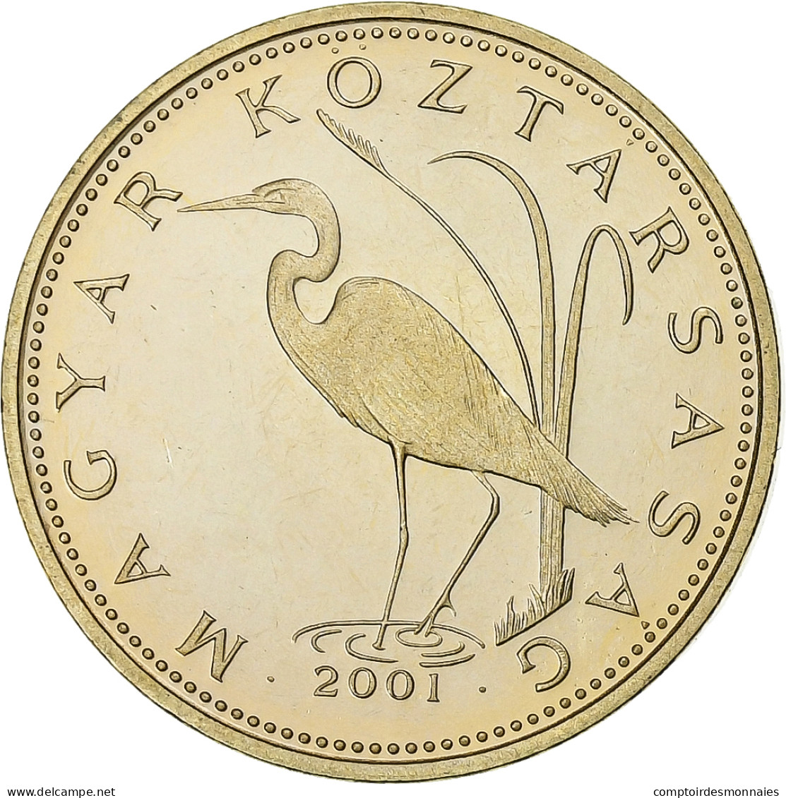 Hongrie, 5 Forint, 2001, Budapest, Nickel-Cuivre, SPL, KM:694 - Ungarn