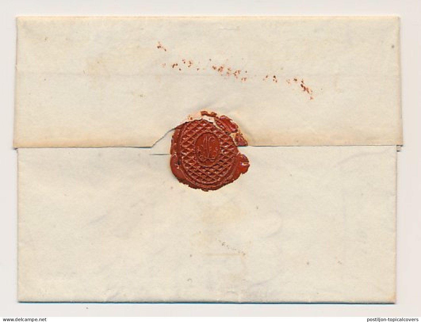 122 LEUWAARDEN - Amsterdam 1812 - Lakzegel - ...-1852 Prephilately