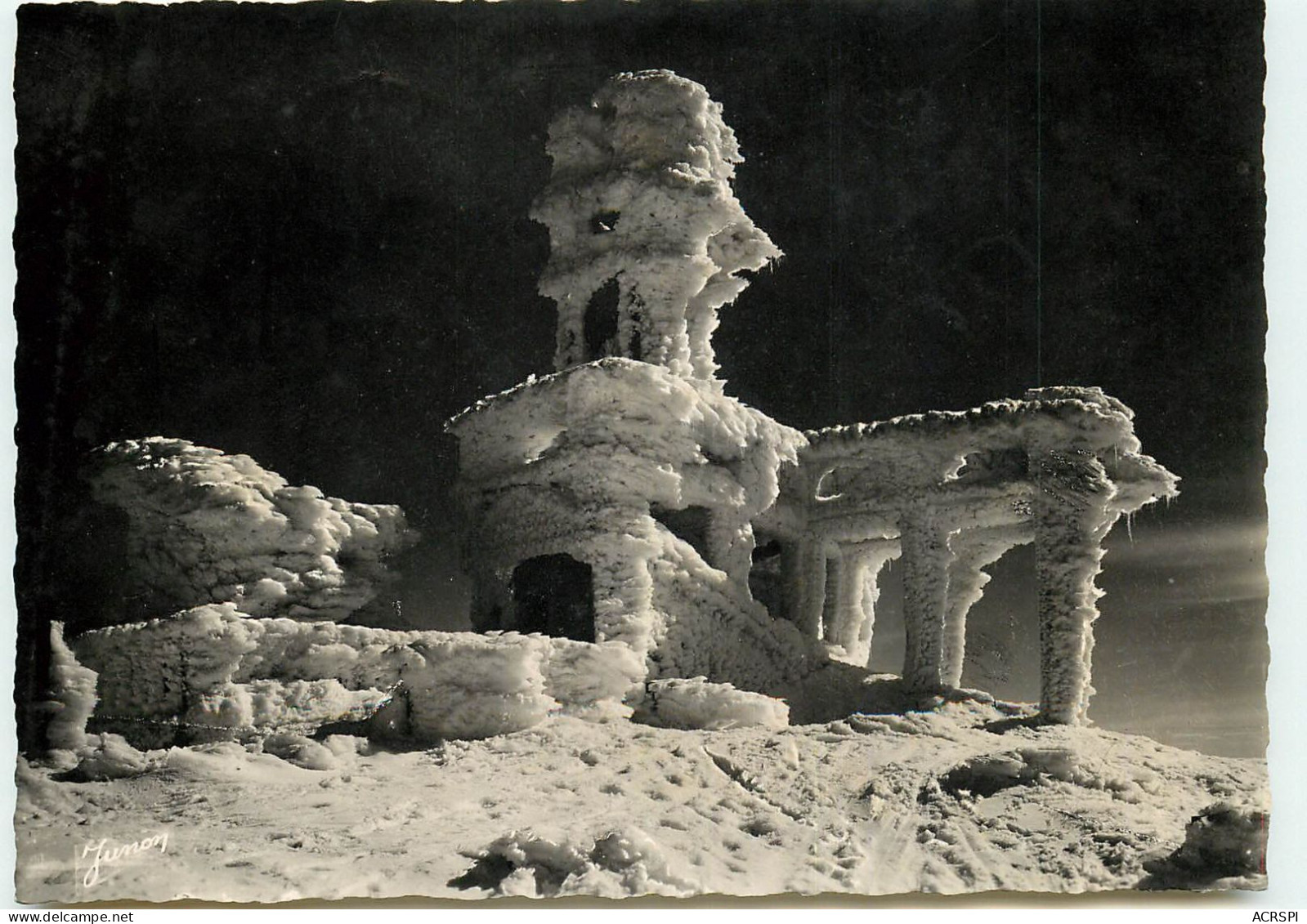 MONT VENTOUX  Observatoire Sous Le Givre RR 1225 - Malaucene