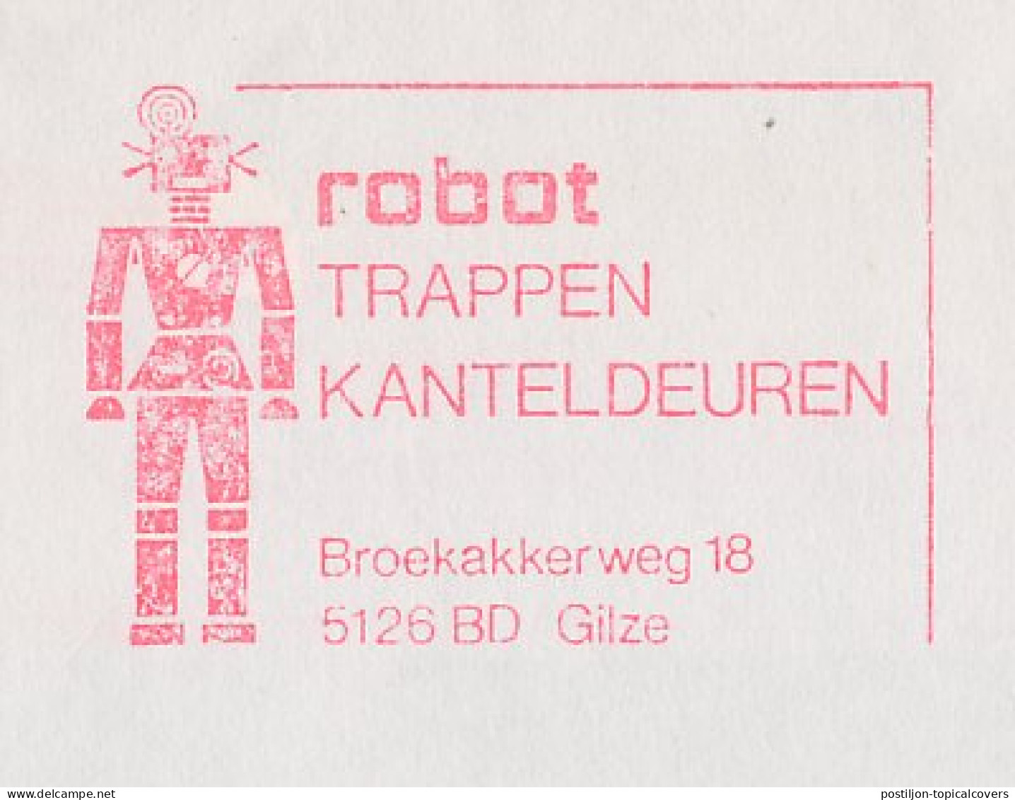 Meter Cover Netherlands 1989 Robot - Non Classés