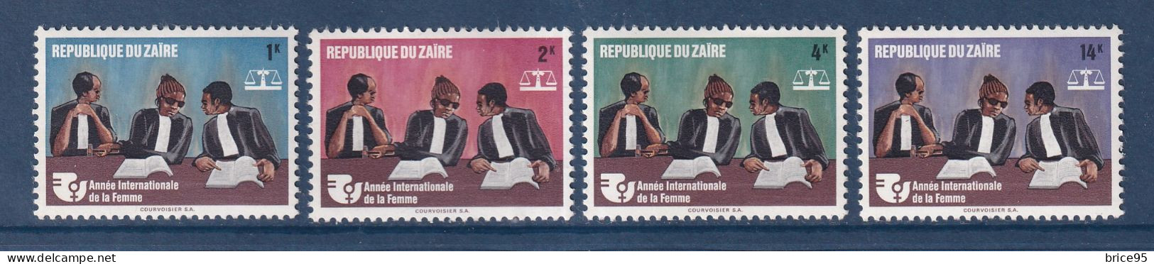 Zaïre - YT N° 858 à 861 ** - Neuf Sans Charnière - 1975 - Ongebruikt