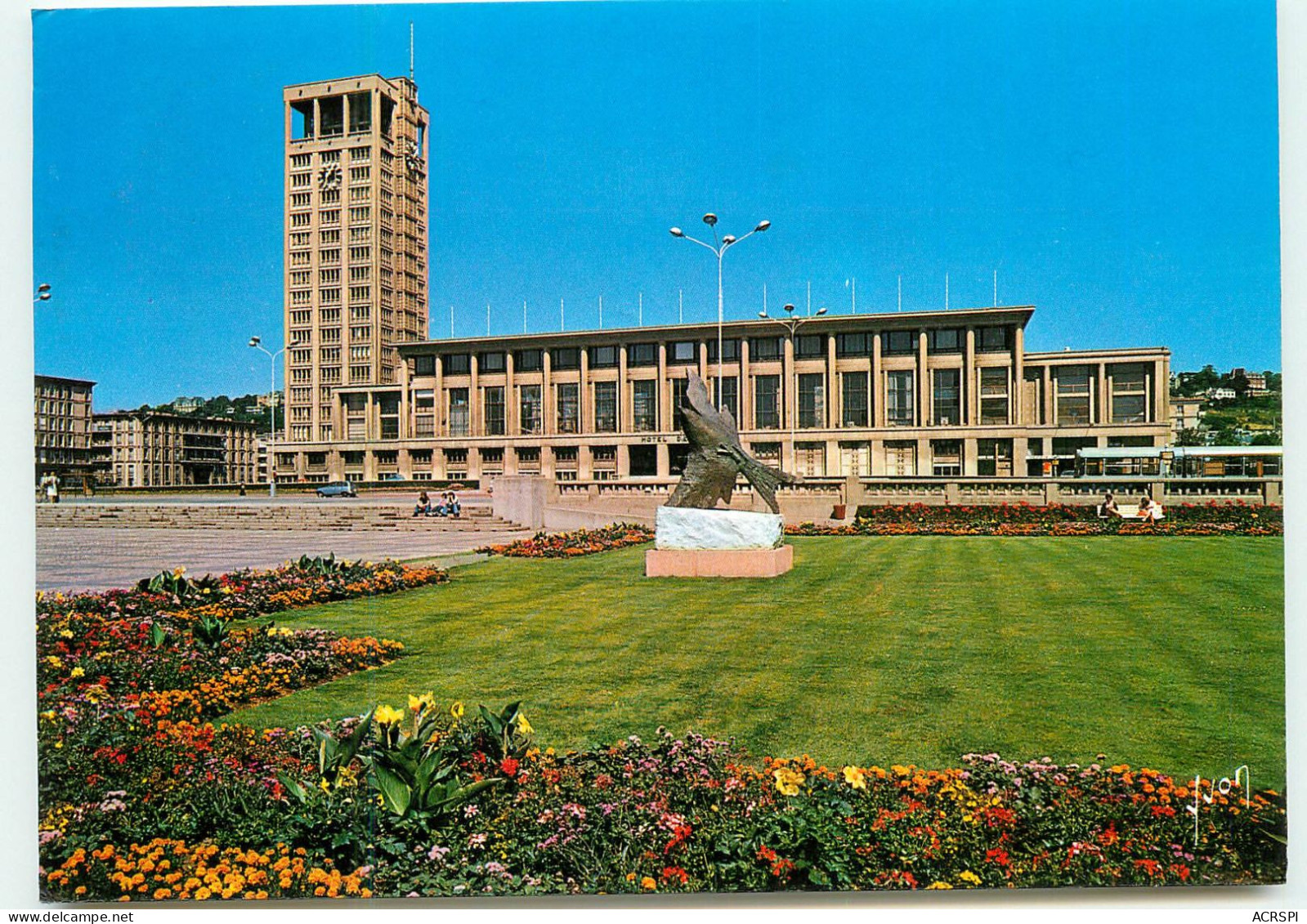 Le Havre L'oiseau Blessé Monument De La Résistance  édition Yvon  RR 1206 - Ohne Zuordnung