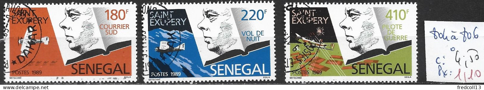 SENEGAL 804 à 06 Oblitérés Côte 4 € - Senegal (1960-...)