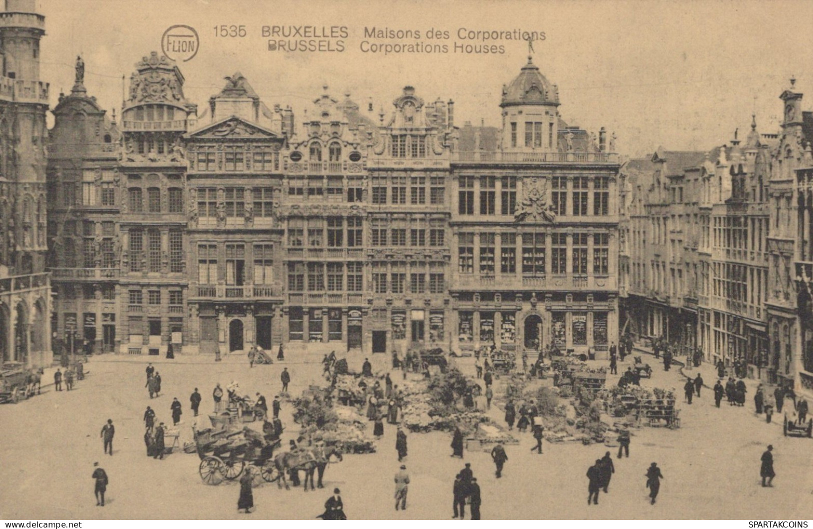 BELGIEN BRÜSSEL Postkarte CPA #PAD905.DE - Brussel (Stad)