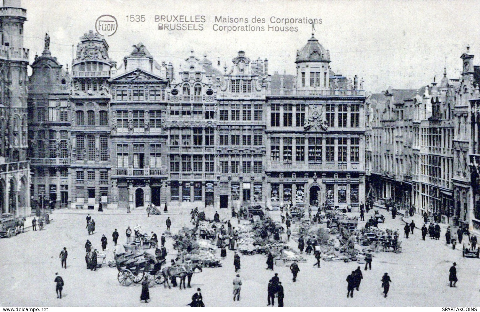 BELGIEN BRÜSSEL Postkarte CPA #PAD905.DE - Bruxelles-ville