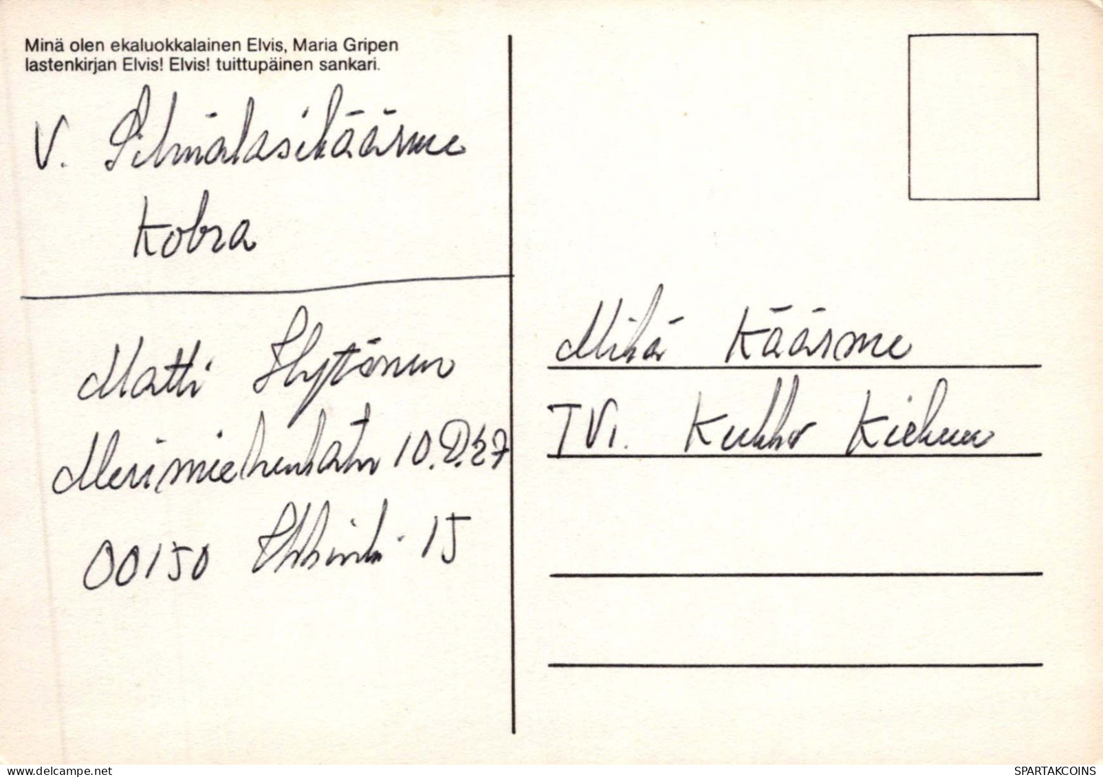 KINDER KINDER Szene S Landschafts Vintage Postal CPSM #PBT485.DE - Szenen & Landschaften