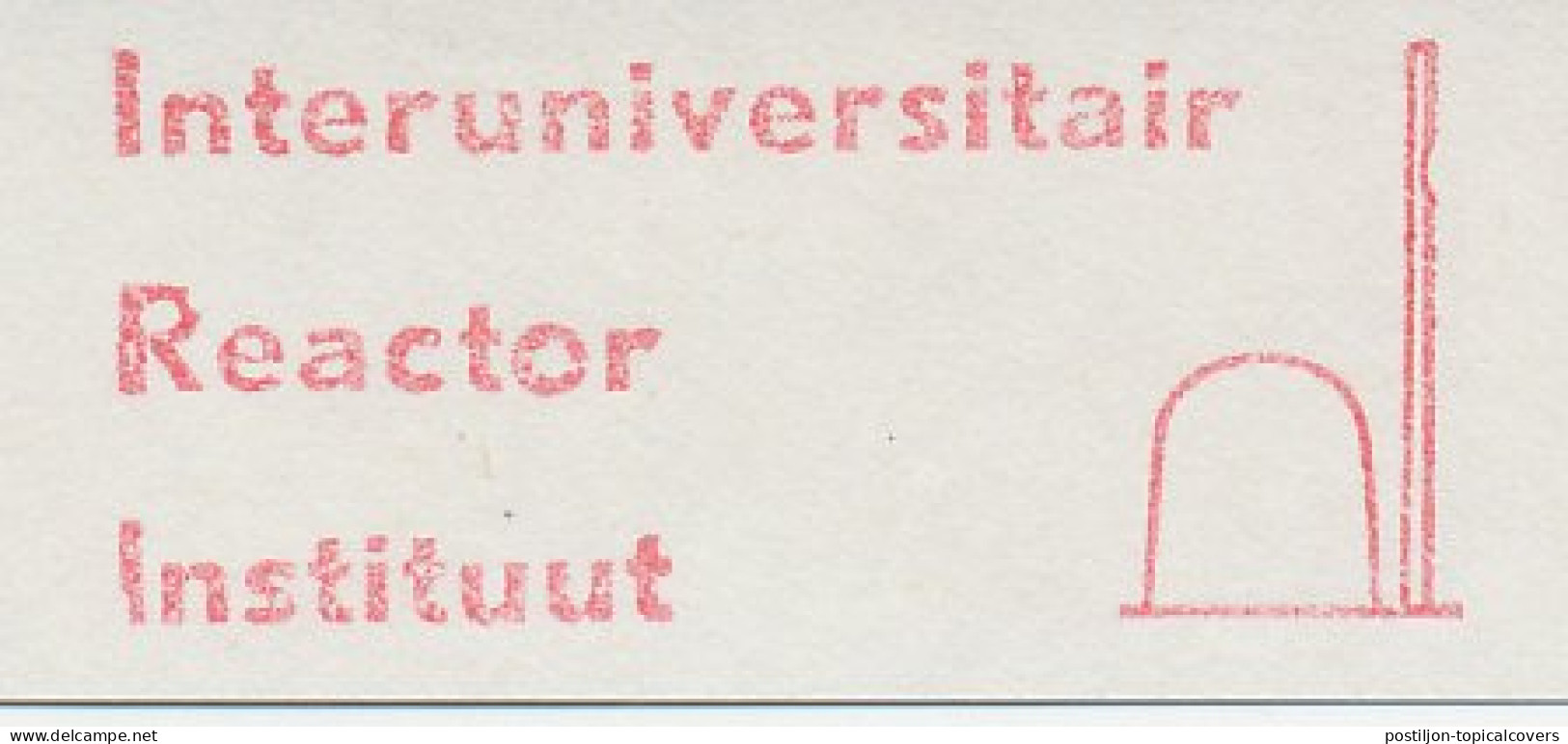 Meter Cut Netherlands 1983 Inter-university Reactor Institute - Nuclear - Andere & Zonder Classificatie