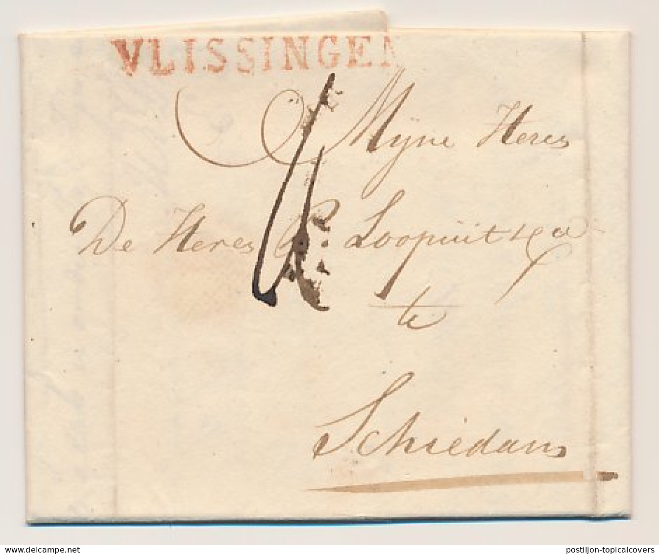 VLISSINGEN - Schiedam 1817 - ...-1852 Precursori