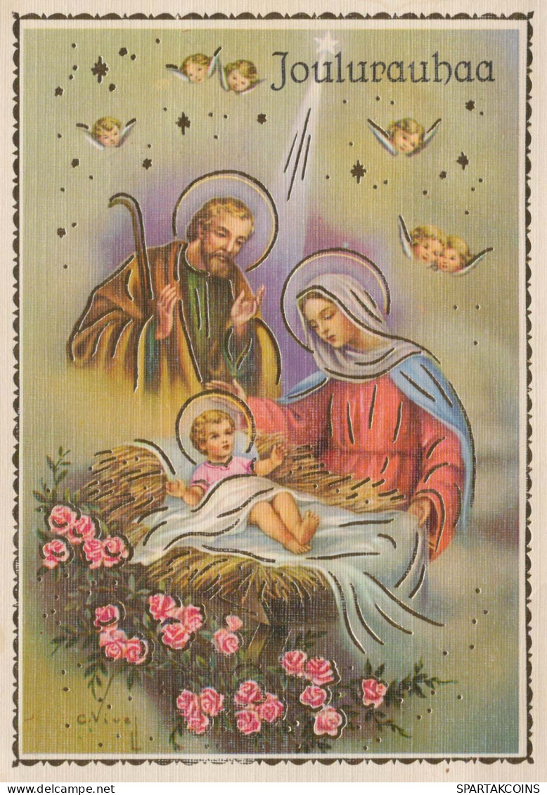 ENGEL Weihnachten Jesuskind Vintage Ansichtskarte Postkarte CPSM #PBP277.DE - Angeli