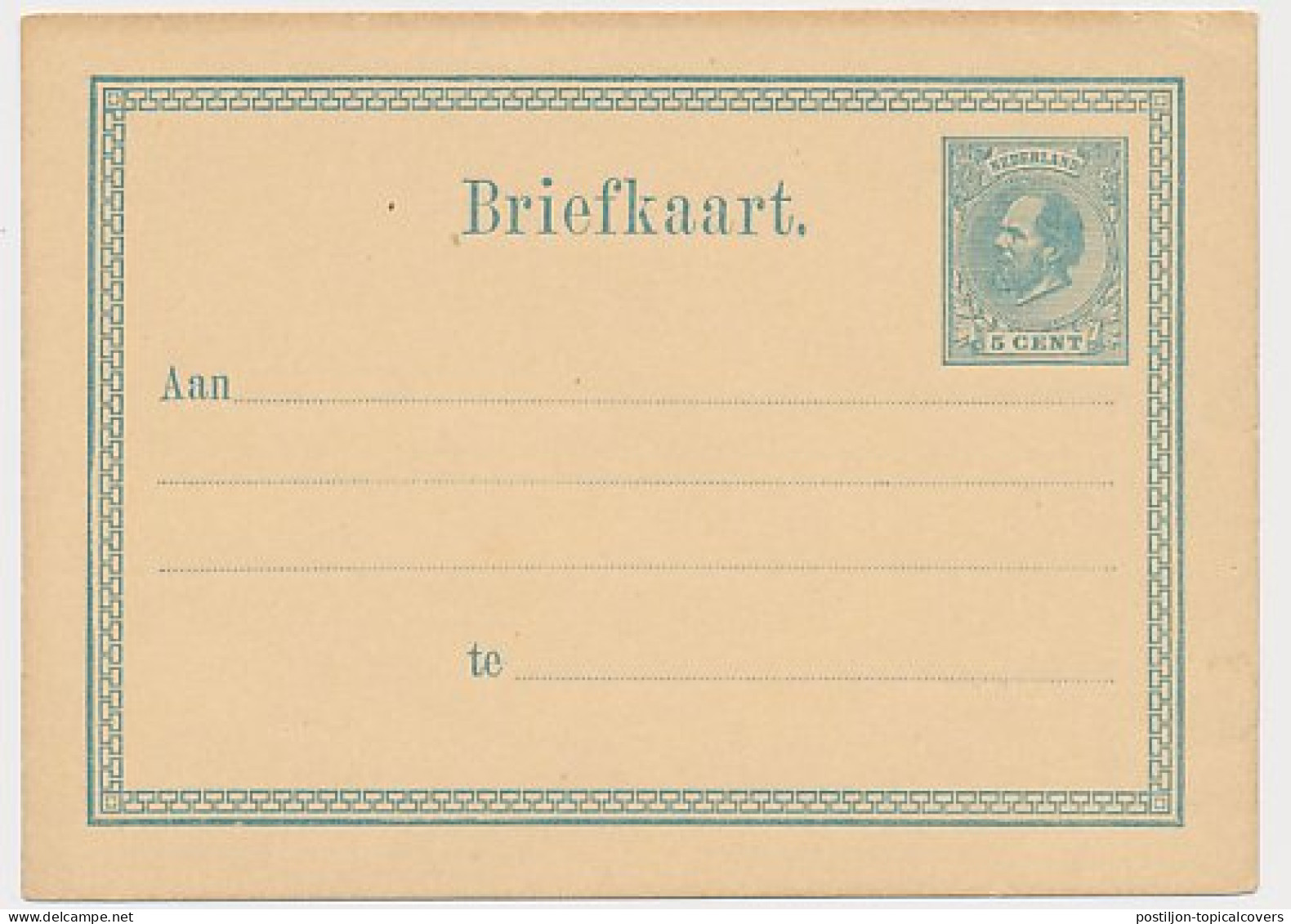 Briefkaart G. 10 - Postal Stationery