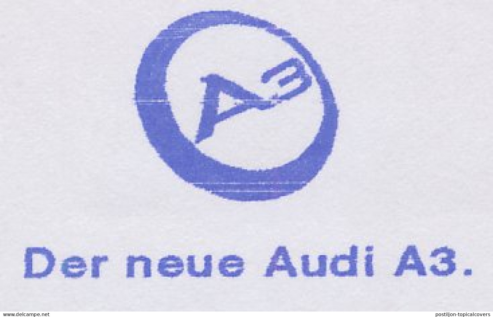 Meter Cut Germany 2003 Car - Audi A3 - Voitures