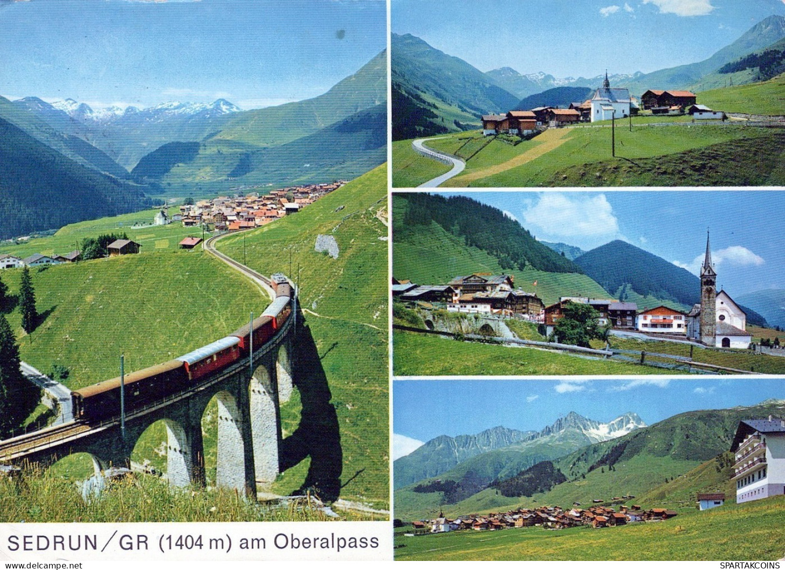 ZUG Schienenverkehr Eisenbahnen Vintage Ansichtskarte Postkarte CPSM #PAA929.DE - Trains