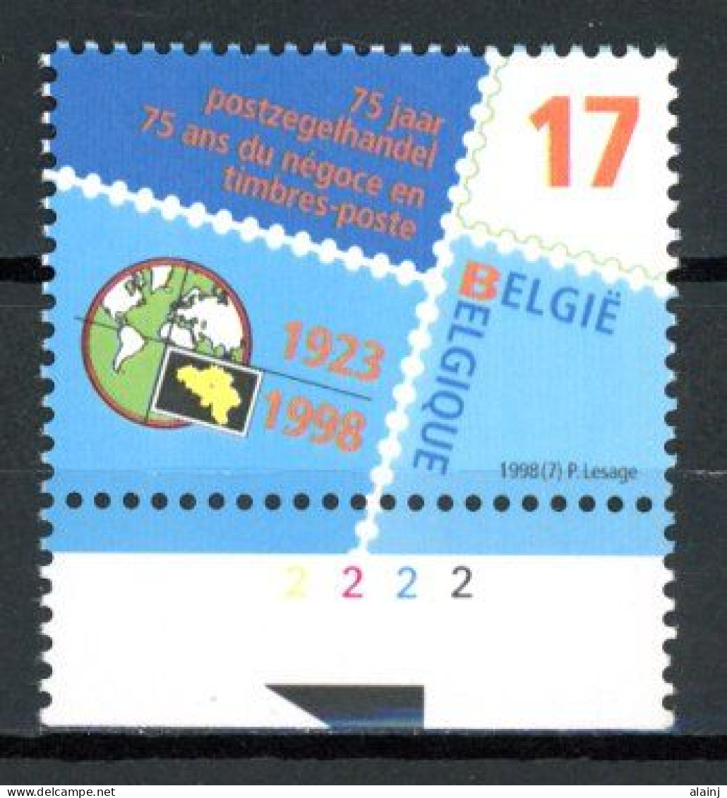 BE  2752  XX   ----  Négoce En Timbres-poste : C.P.B.N.T.P.   --  N° De Planche 2 - 1991-2000