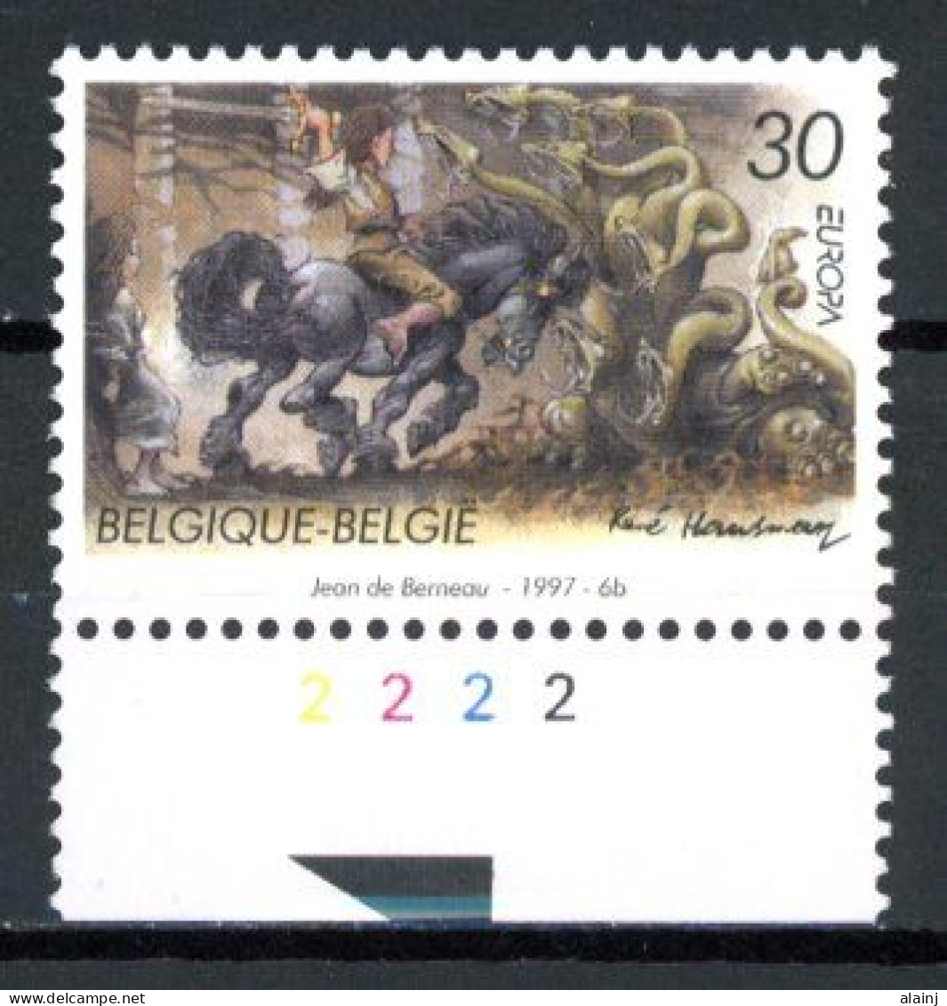 BE  2694  XX   ----  Europa : Histoires Et Légendes   --  N° De Planche 2 - 1991-2000