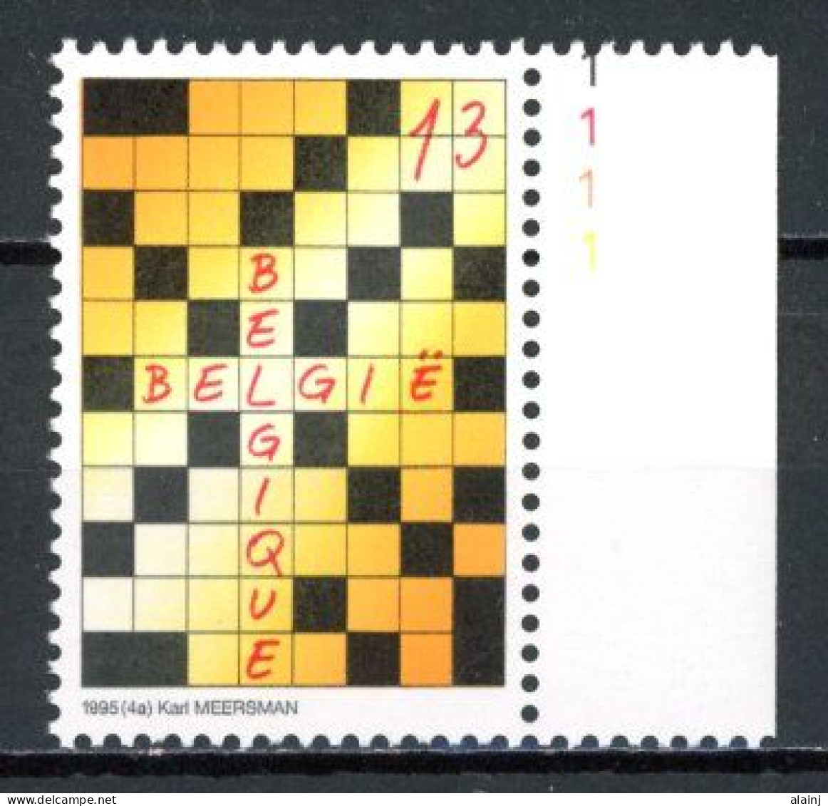 BE  2592  XX   ----  Jeux Et Loisirs   --  N° De Planche 1 - 1991-2000