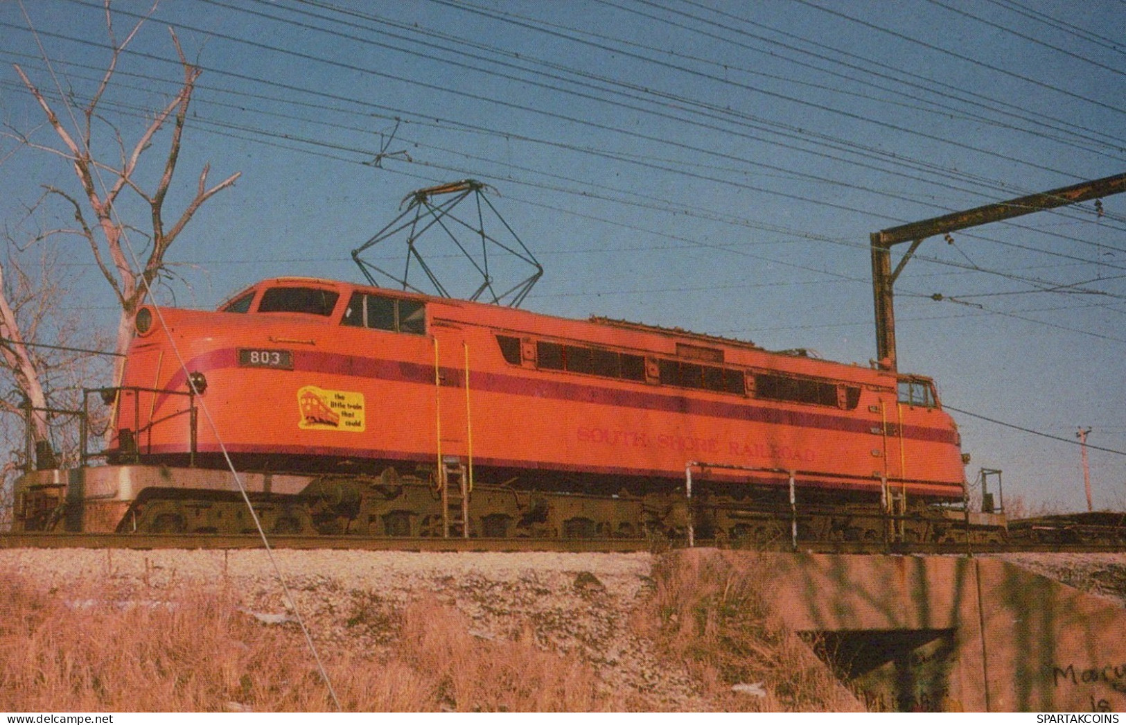 ZUG Schienenverkehr Eisenbahnen Vintage Ansichtskarte Postkarte CPSMF #PAA381.DE - Treinen