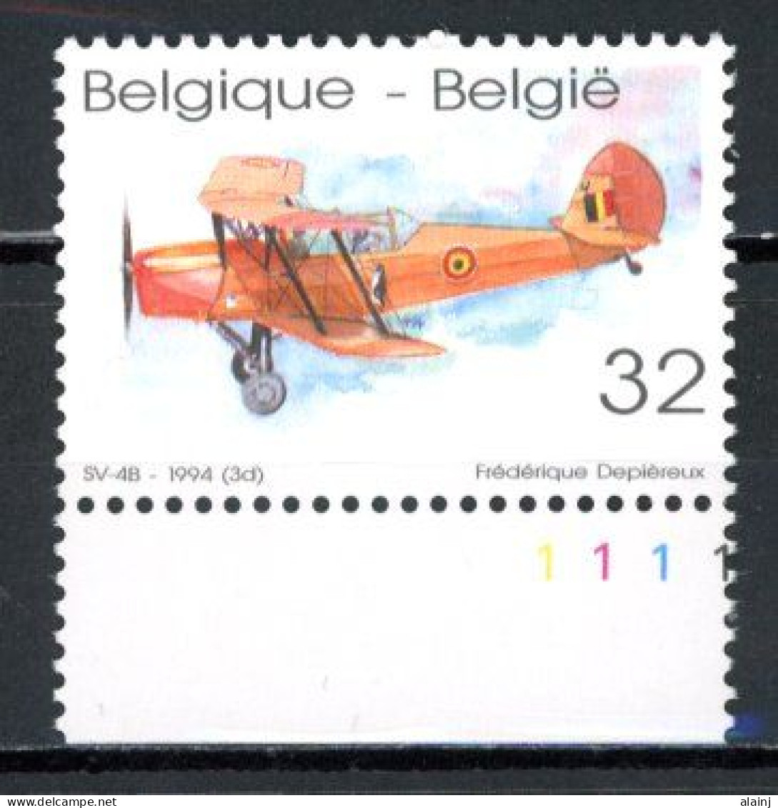 BE  2546  XX   ----  Avions Anciens   --  N° De Planche 1 - 1991-2000