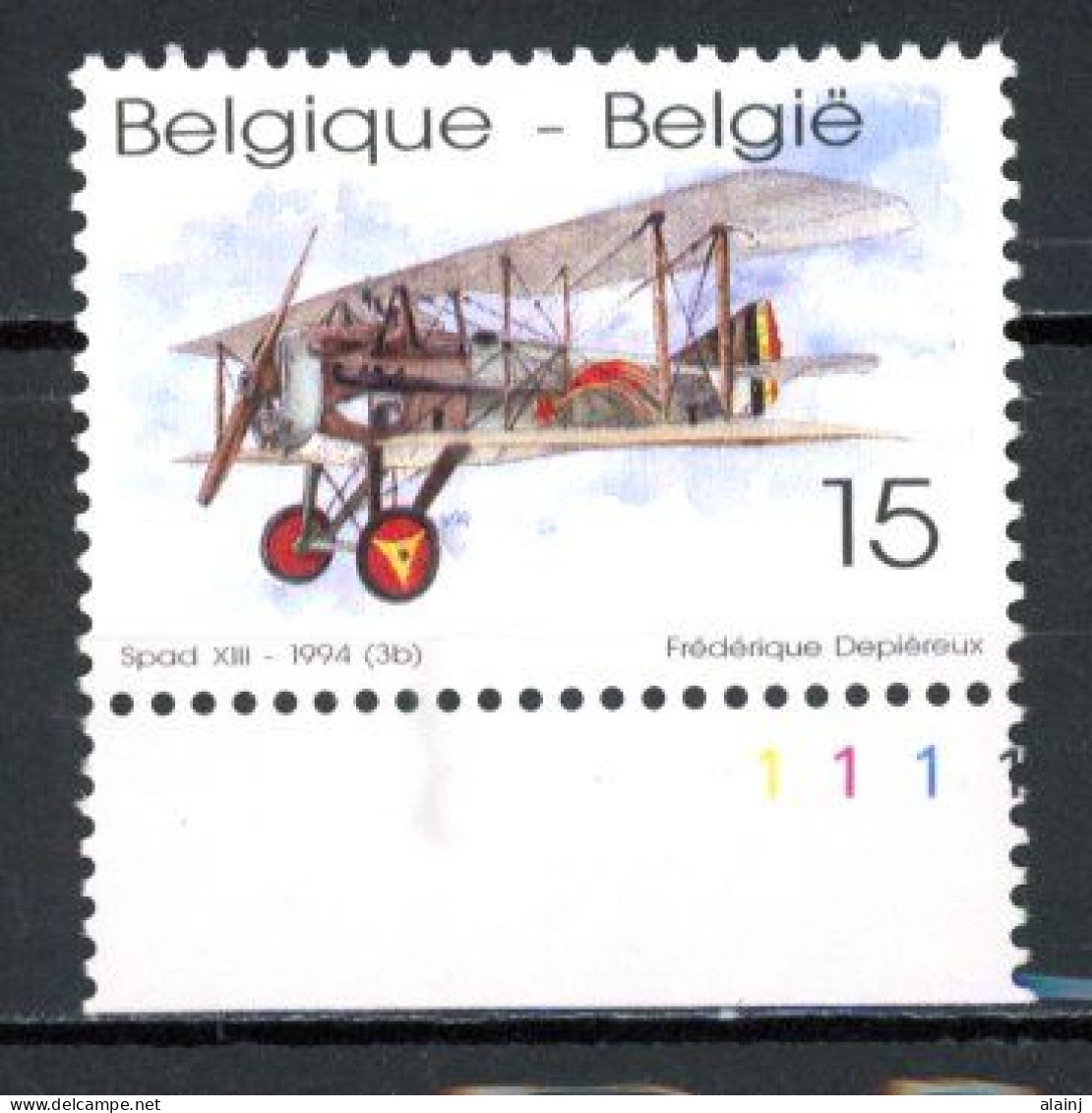 BE  2544  XX   ----  Avions Anciens   --  N° De Planche 1 - 1991-2000