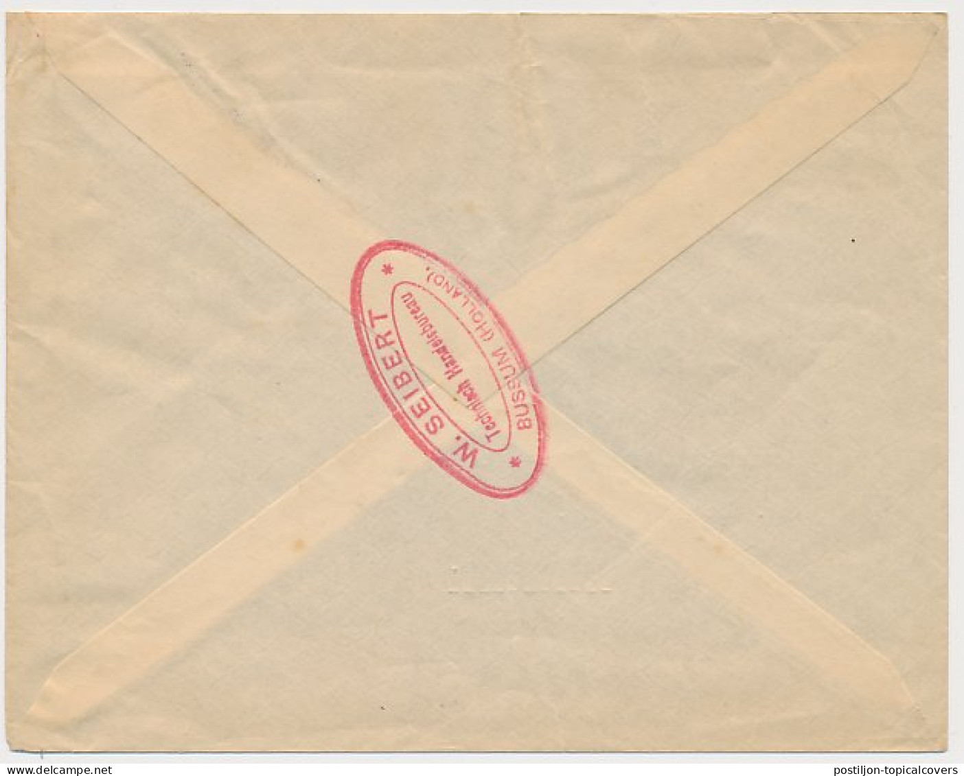 Firma Envelop Bussum 1930 - Technisch Handelsbureau - Non Classés