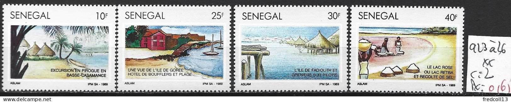 SENEGAL 923 à 26 ** Côte 2 € - Sénégal (1960-...)