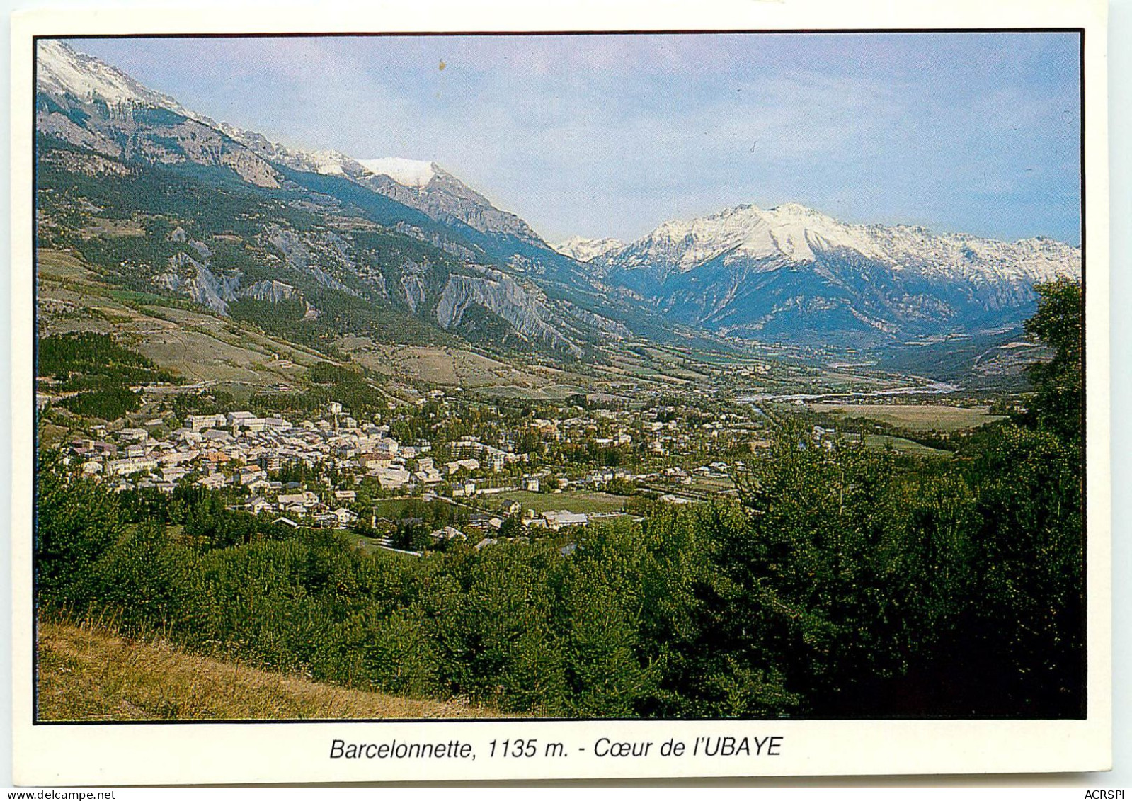BARCELONNETTE Vue Générale RR 1239 - Barcelonnette