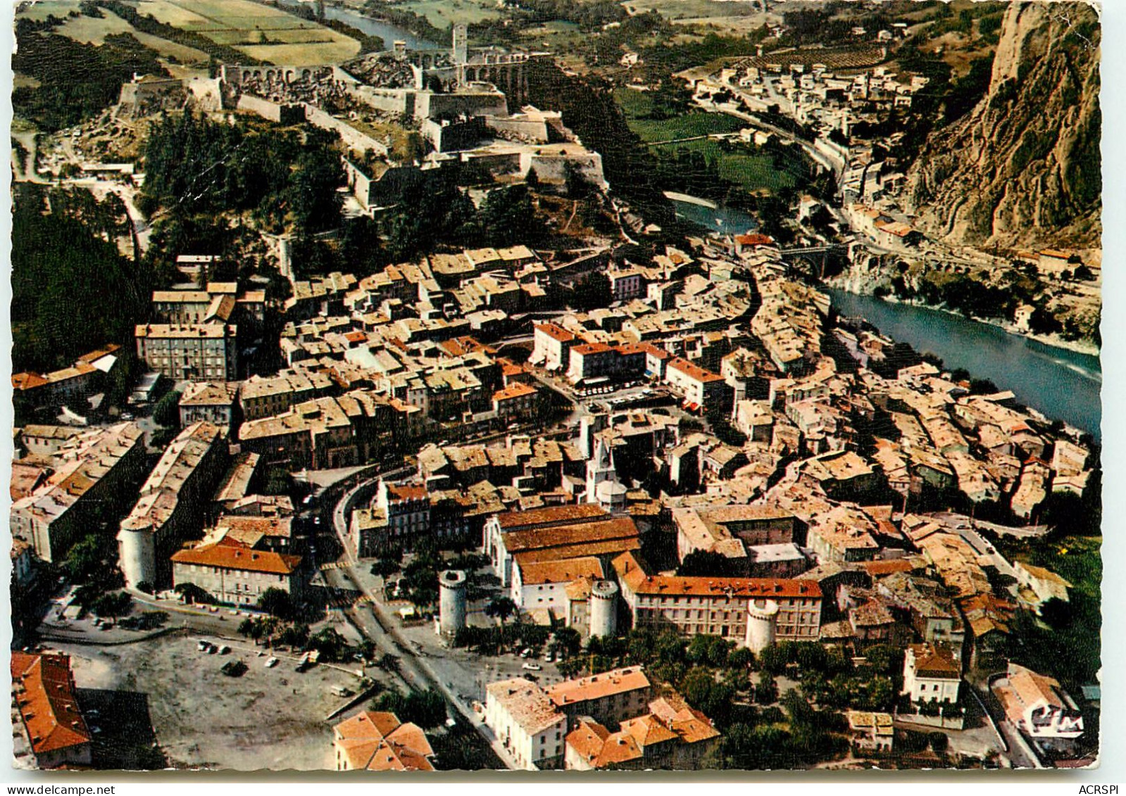 SISTERON  Vue Generale Aerienne RR 1239 - Sisteron