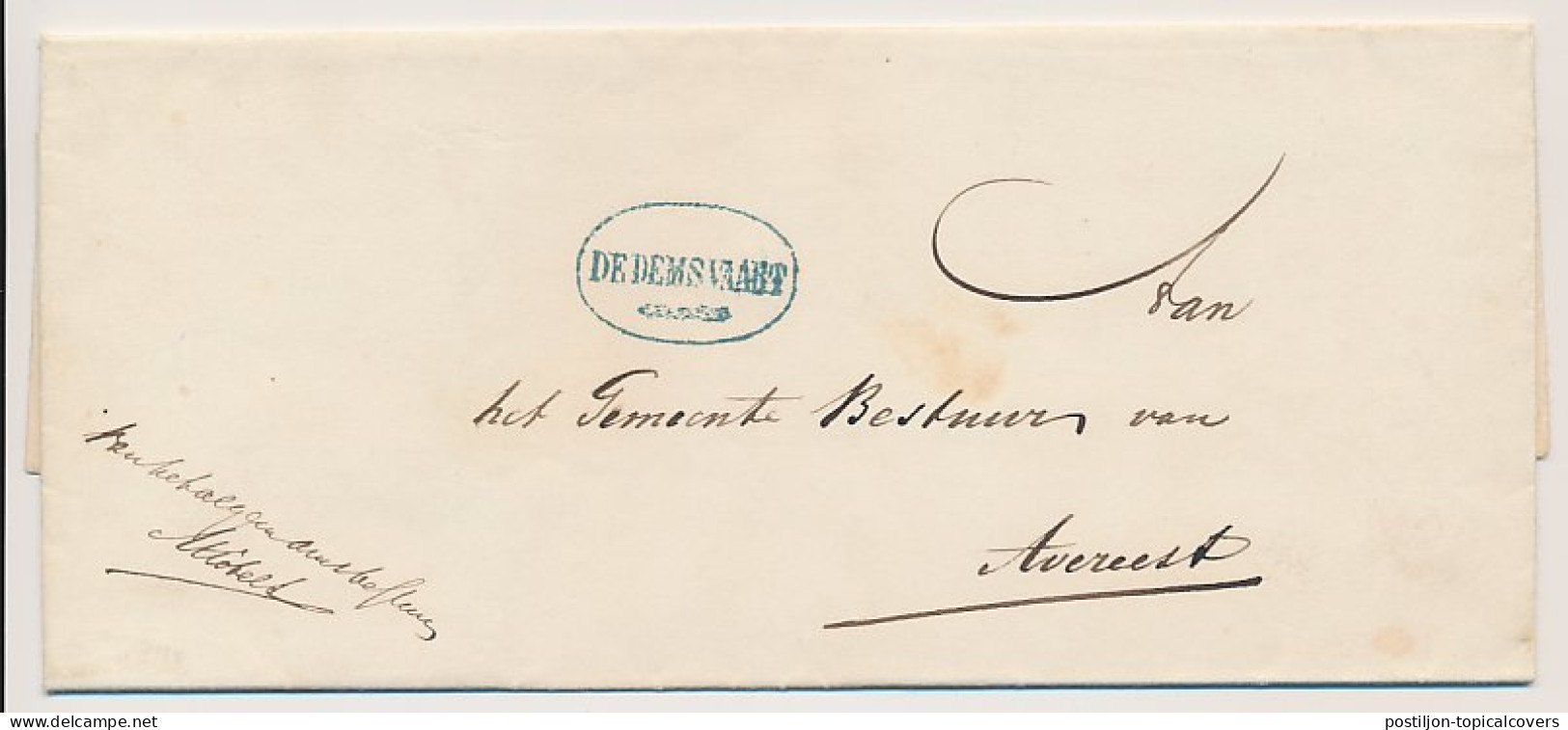 Avereest - Distributiekantoor Dedemsvaart 1849 - ...-1852 Prephilately