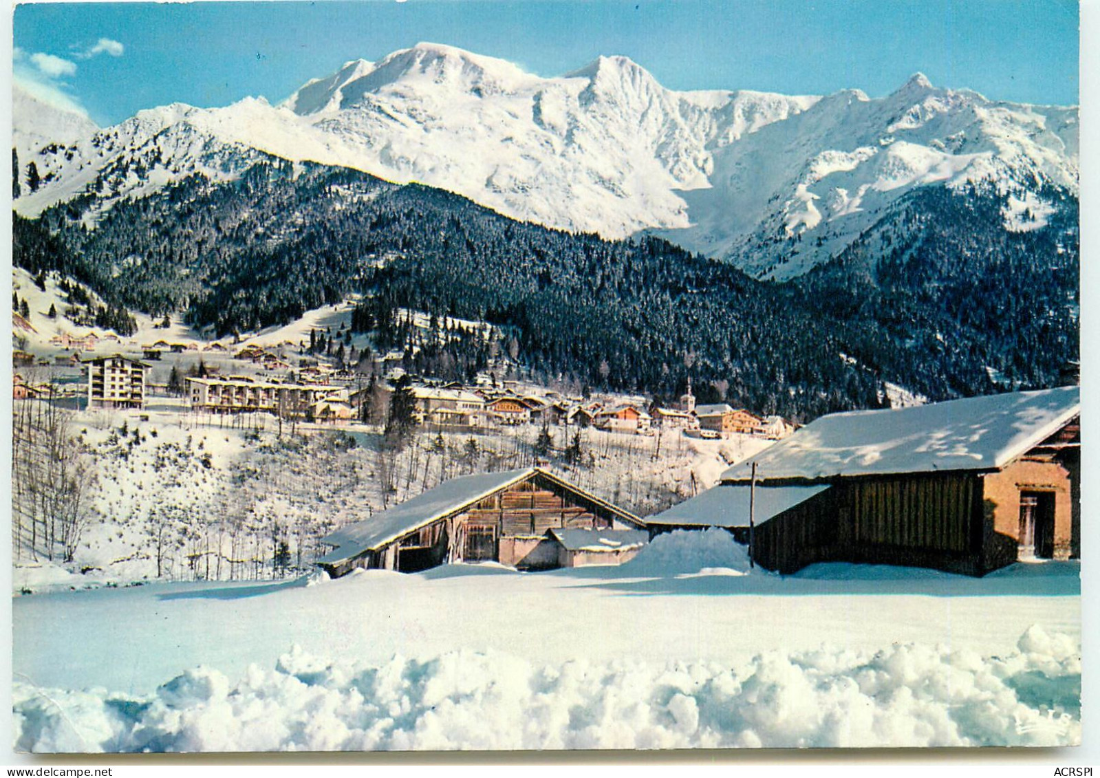 LES CONTAMINES MONTJOIE  Vue Générale   RR 1232 - Les Contamines-Montjoie