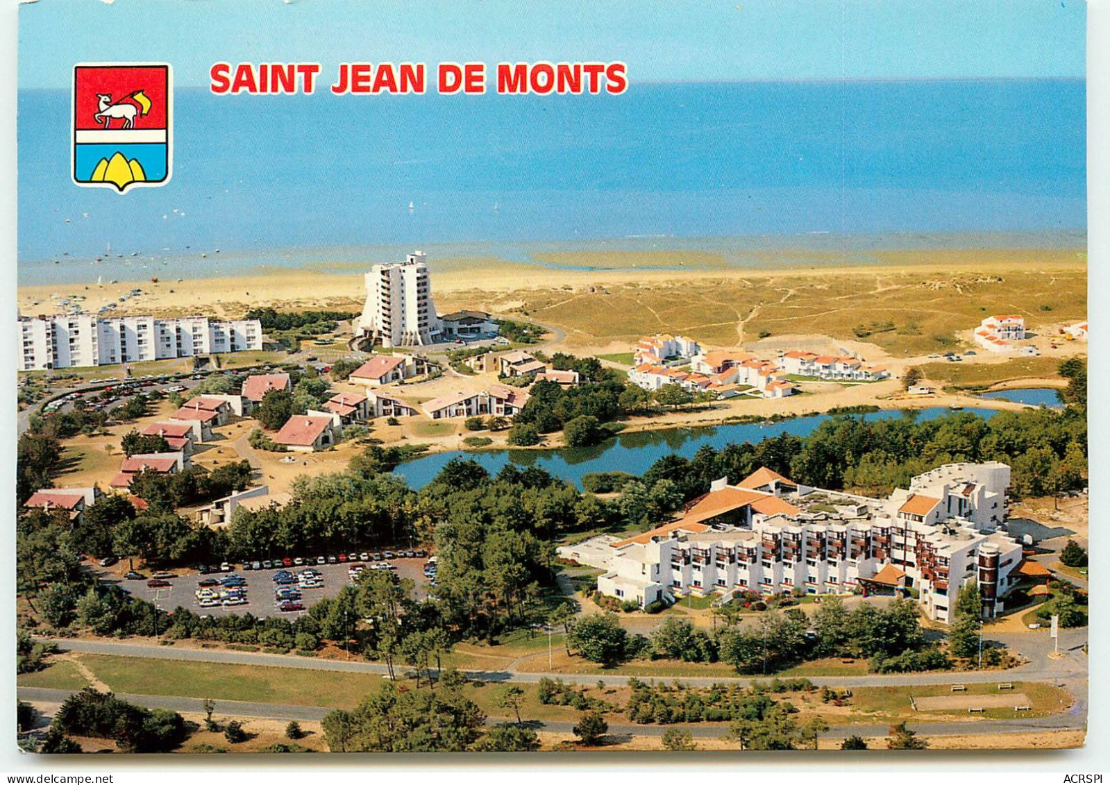 SAINT JEAN DE MONTS  Le VVF Et Le Centre De Réeducation Fonctionelle RR 1231 - Saint Jean De Monts