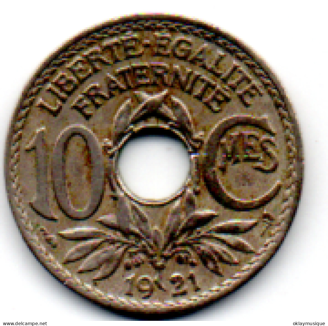 10 Centimes 1921 - 10 Centimes