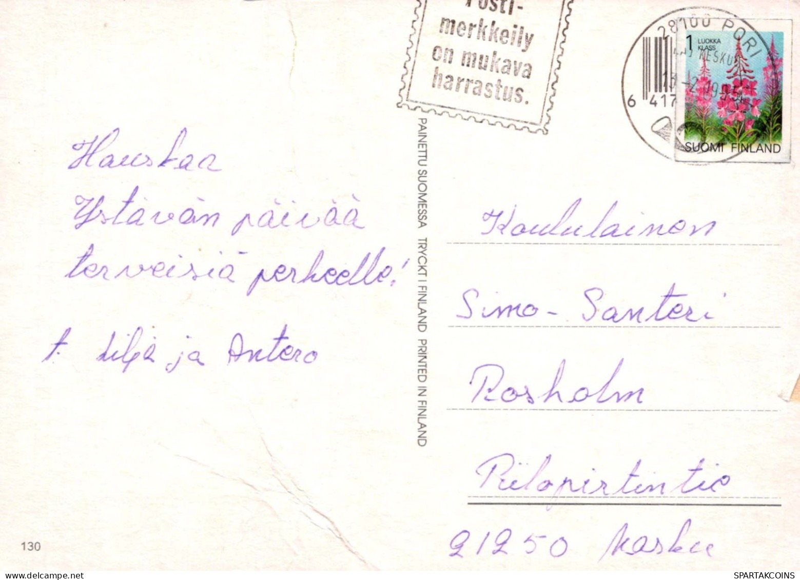 NIÑOS HUMOR Vintage Tarjeta Postal CPSM #PBV264.ES - Humorous Cards