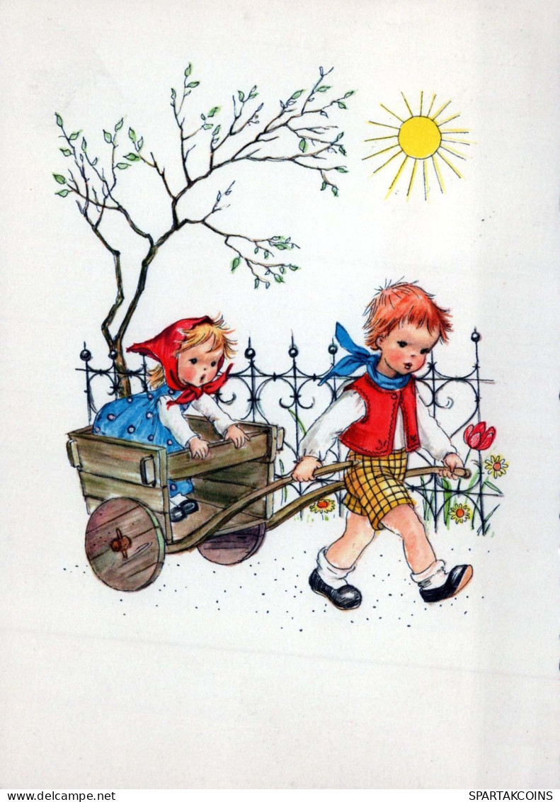 NIÑOS NIÑOS Escena S Paisajes Vintage Tarjeta Postal CPSM #PBU647.ES - Szenen & Landschaften