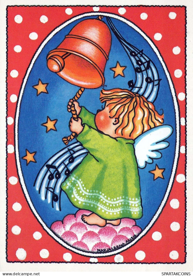 ÁNGEL Navidad Vintage Tarjeta Postal CPSM #PBP275.ES - Angeli