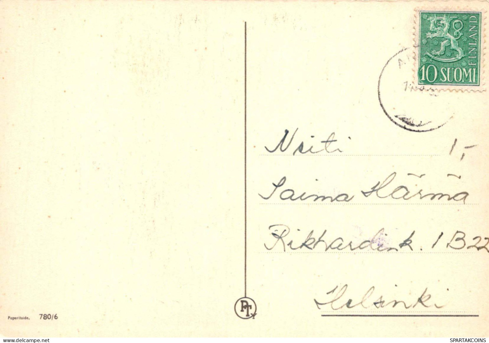 PASCUA POLLO HUEVO Vintage Tarjeta Postal CPSM #PBO590.ES - Pascua