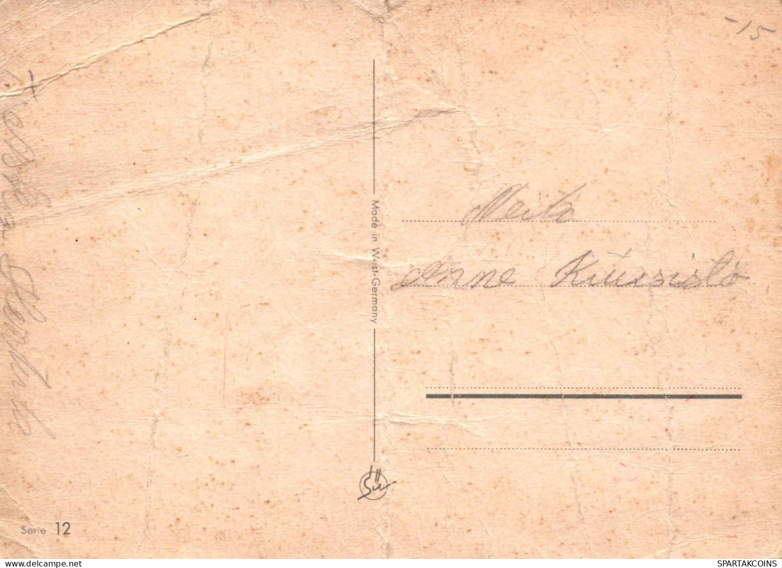 NIÑOS Escena Paisaje Niño JESÚS Vintage Tarjeta Postal CPSM #PBB560.ES - Scènes & Paysages