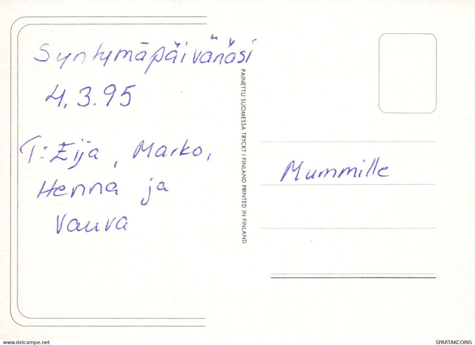 FLORES Vintage Tarjeta Postal CPSM #PAS622.ES - Fiori